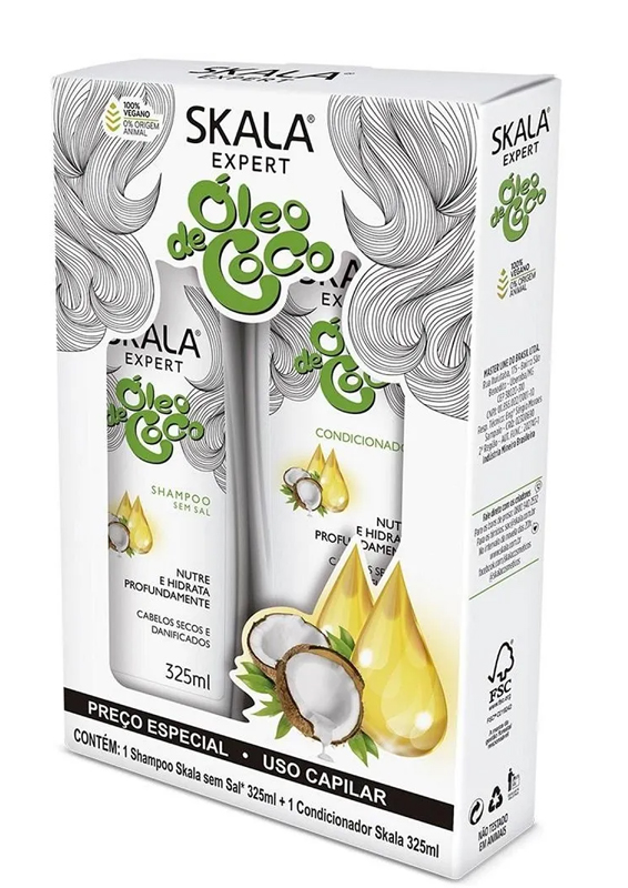 Skala Óleo de Coco Kit