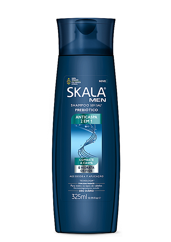 Skala Men Shampoo Anticaspa 2 em 1